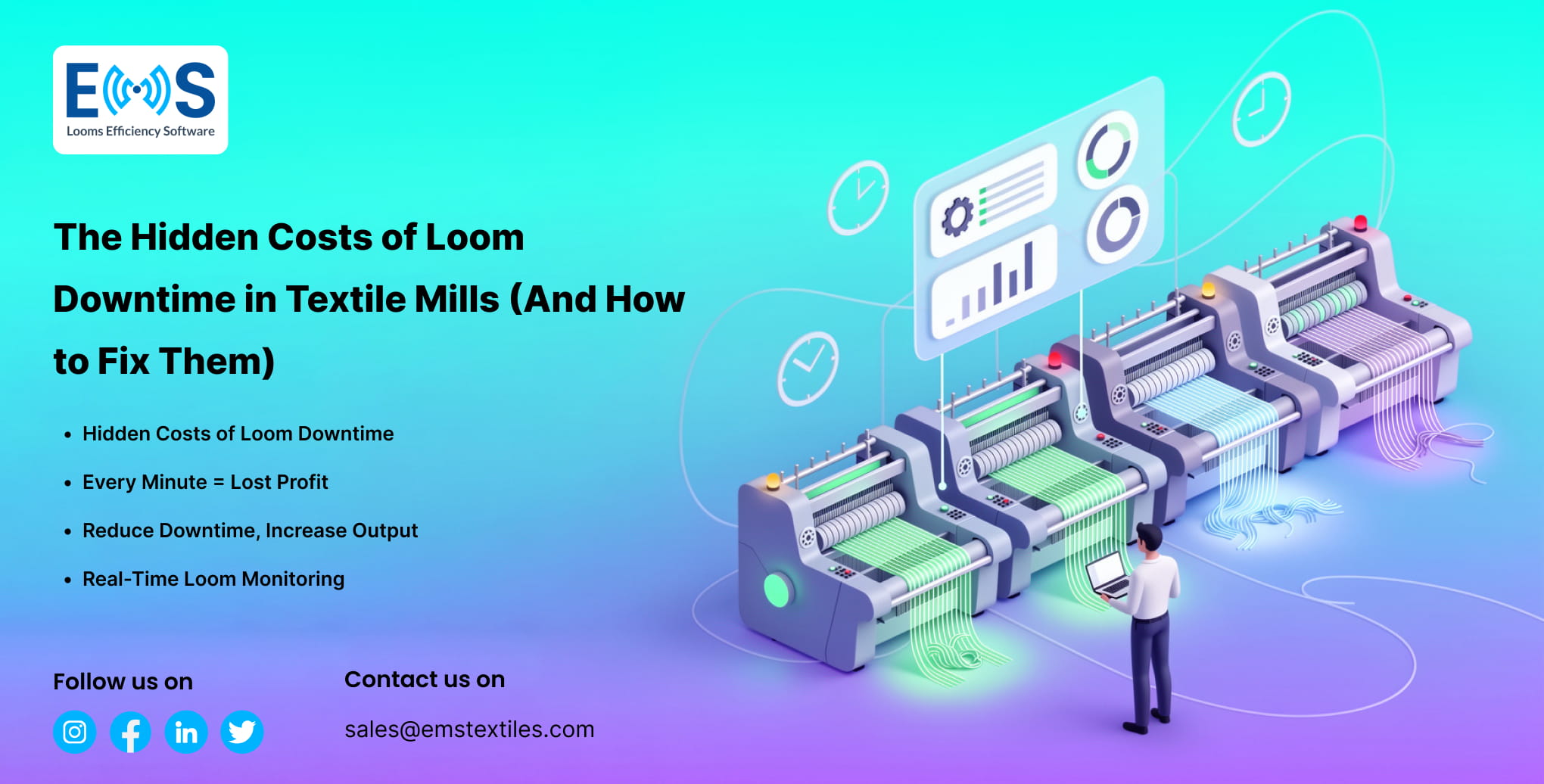Hidden costs of loom downtime